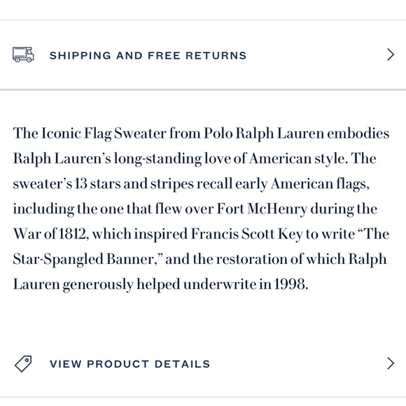 Ralph Lauren Flag Sweater - Picture 6 of 6